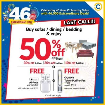 COURTS-46th-Aniversary-Sale-350x350 23-30 Oct 2020: COURTS 46th Anniversary Sale