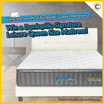 COURTS-Dunlopillo-Signature-Leisure-Queen-Size-Mattress-Promotion-350x350 15-18 Oct 2020: COURTS Dunlopillo Signature Leisure Queen Size Mattress