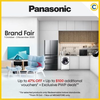 COURTS-Panasonic-Brand-Fair-Promotion-350x350 19 Oct-1 Nov 2020: COURTS Panasonic Brand Fair Promotion