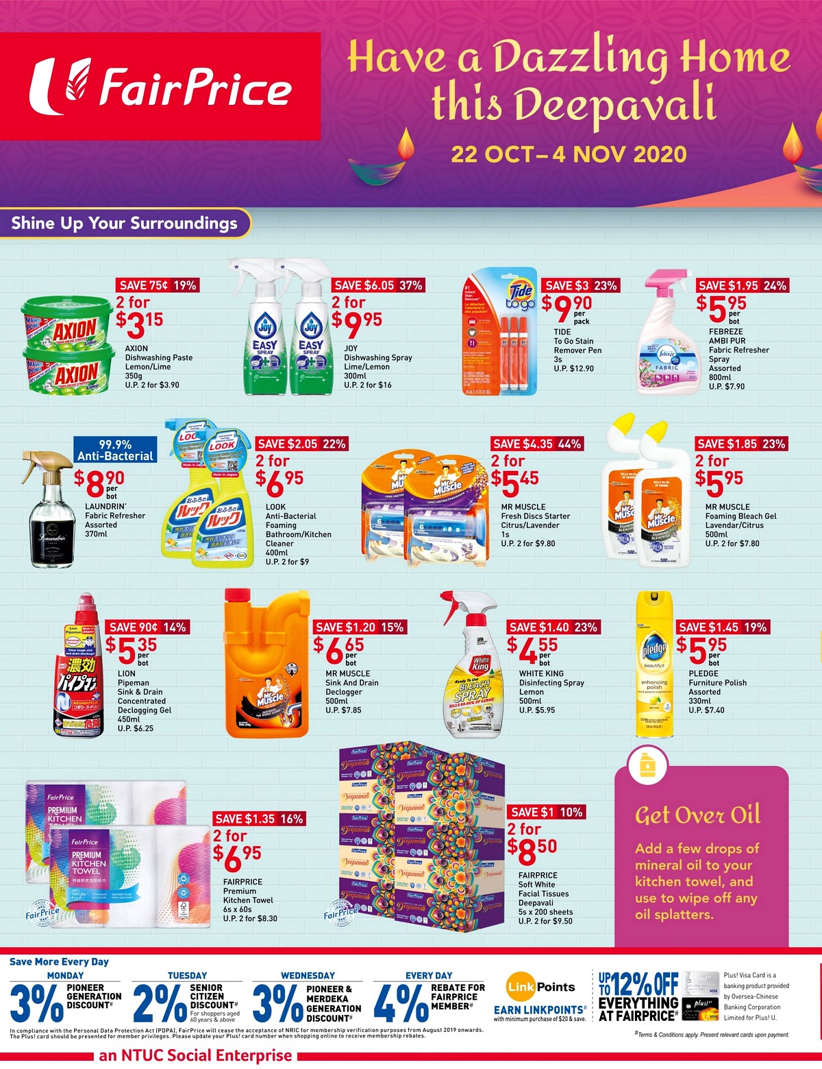 CR11681_H188535_P336458_TNP_CPS_Deepavali-Spring-Cleaning_22Oct-1-scaled-1 22 Oct-18 Nov 2020: FairPrice Buy 1 Get 1 FREE to Light Up Your Deepavali Celebrations!