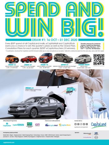 CapitaLand-Largest-Consumer-Giveaway-350x467 Now till 31 Dec 2020: CapitaLand Largest Consumer Giveaway
