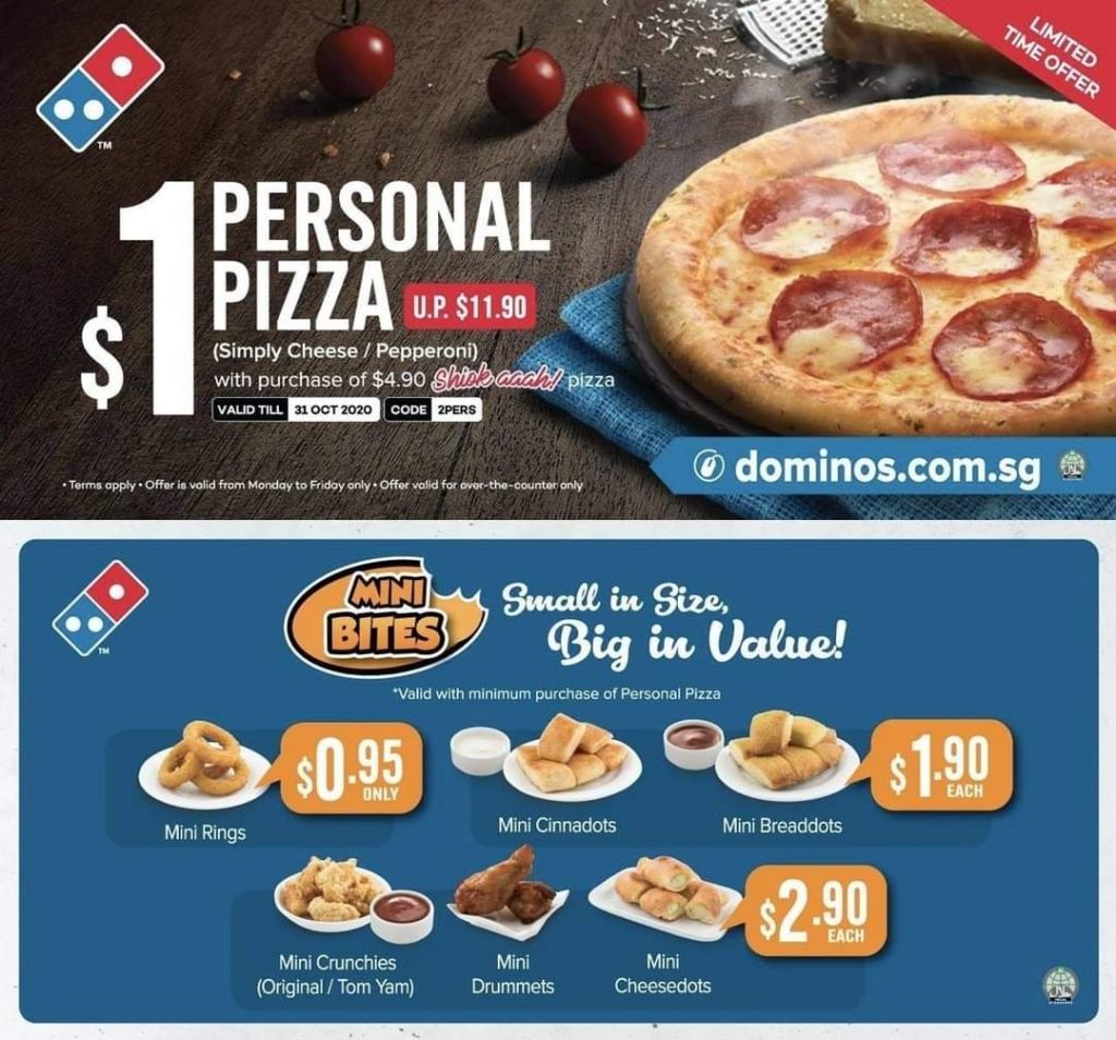 dominos deal today youtube