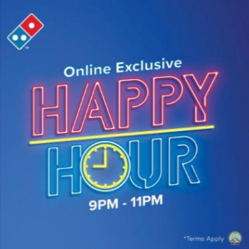 Dominos-Pizza-Online-Happy-Hour-Deals-Promotion-350x350 17 Oct 2020 Onward: Domino's Pizza Online Happy Hour Deals Promotion
