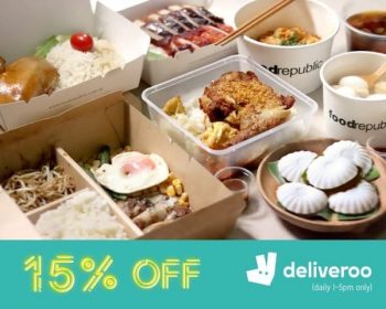 Food-Republic-15th-Birthday-Promotion-on-Deliveroo--350x280 26 Oct 2020 Onward: Food Republic 15th Birthday Promotion on Deliveroo