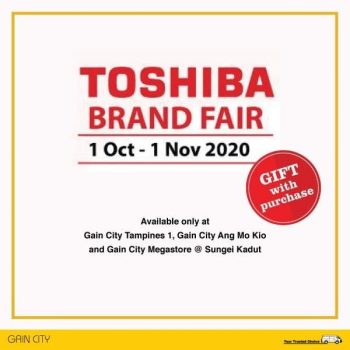 Gain-City-and-Toshiba-Brand-Fair-350x350 1 Oct-1 Nov 2020: Gain City and Toshiba Brand Fair