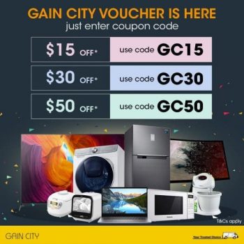 Gain-City-attractive-promo-codes-online-Promotion-350x350 15-25 Oct 2020: Gain City attractive promo codes online Promotion