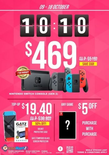 Gamemartz-Nintendo-Switch-Controllers-Promotion-350x495 9-18 Oct 2020: Gamemartz Nintendo Switch Controllers Promotion