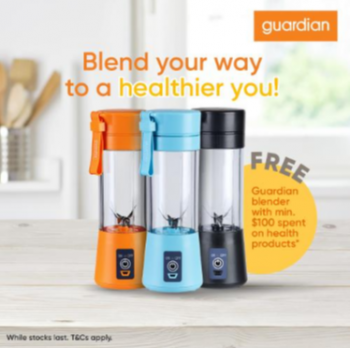 Guardian-FREE-Guardian-Blender-Promotion-350x348 23 Oct-4 Nov 2020: Guardian FREE Guardian Blender Promotion
