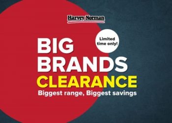 Harvey-Norman-Big-Brands-Clearance-Sale-350x249 19 Oct 2020 Onward: Harvey Norman Big Brands Clearance Sale