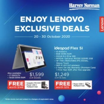 Harvey-Norman-Lenovo-Laptop-Deals-Promotion-350x350 20-30 Oct 2020: Harvey Norman Lenovo Laptop Deals Promotion