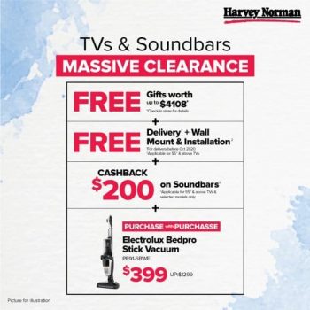 Harvey-Norman-TVs-and-Soundbars-Massive-Clearance-Sale-350x350 5 Oct 2020 Onward: Harvey Norman TVs and Soundbars Massive Clearance Sale