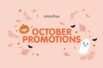 Innisfree-October-Promotion-350x231 1-31 Oct 2020: Innisfree October Promotion