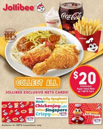 Jollibee-Limited-Edition-Jollibee-NETS-Flashpay-Card-Promotion-350x438 19 Oct 2020 Onward: Jollibee Limited Edition Jollibee NETS Flashpay Card Promotion