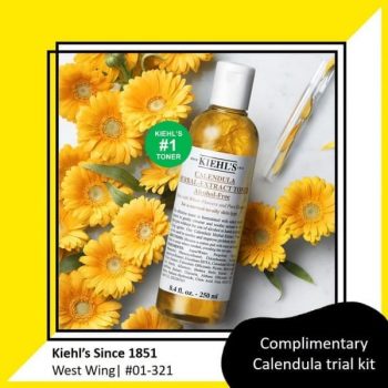 Kiehl’s-Complimentary-Calendula-Trial-Kit-Promotion-at-Suntec-City-350x350 5-31 Oct 2020: Kiehl’s Complimentary Calendula Trial Kit Promotion at Suntec City