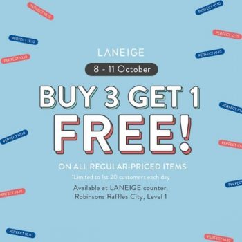 LANEIGE-regular-priced-products-Promotion-at-Robinson-350x350 9-11 Oct 2020: LANEIGE regular-priced products Promotion at Robinson