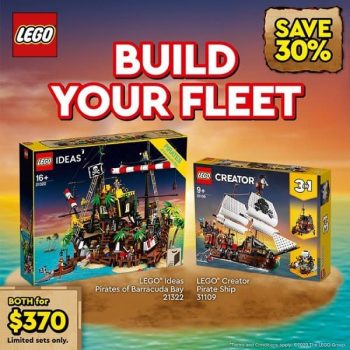 LEGO-Pirates-Bundle-Promotion-350x350 5-25 Oct 2020: LEGO Pirates Bundle Promotion