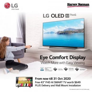 LG-OLED-TV-Promotion-at-Harvey-Norman-350x350 13-31 Oct 2020: LG OLED TV Promotion at Harvey Norman