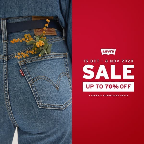 15 Oct-8 Nov 2020: Levi's Mid-Season Sale! Up to 70% OFF! - SG ...