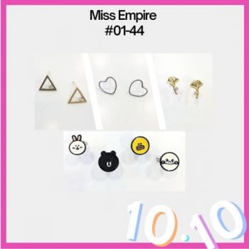 Miss-Empire-Quirky-Earrings-Promotion-at-Clarke-Quay-Central-350x350 20 Oct 2020 Onward: Miss Empire Quirky Earrings Promotion at Clarke Quay Central