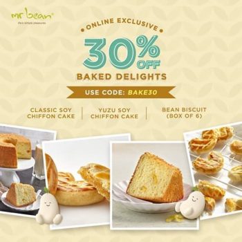 Mr-Bean-Baked-Delights-Online-Exclusive-Promotion-350x350 2 Oct 2020 Onward: Mr Bean Baked Delights Online Exclusive Promotion