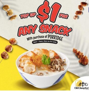 Old-Chang-Kee-Change-Alley-Mall-Top-Up-1-for-Any-Snack-Promotion-350x356 13 Oct 2020 Onward: Old Chang Kee Change Alley Mall Top Up $1 for Any Snack Promotion