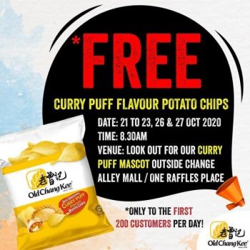 Old-Chang-Kee-Curry-Puff-Flavour-Potato-Chips-Promotion-350x350 21-27 Oct 2020: Old Chang Kee Curry Puff Flavour Potato Chips Promotion