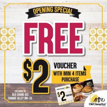 Old-Chang-Kee-Opening-Special-Free-Voucher-Promotion-350x350 8 Oct 2020 Onward: Old Chang Kee Opening Special Free Voucher Promotion