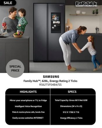Parisilk-Samsung-Smart-Refrigerator-Sale-350x438 21 Oct 2020 Onward: Parisilk Samsung Smart Refrigerator Sale