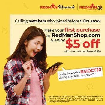 RedManShop-first-time-purchase-Promotion-at-Phoon-Huat-350x350 1 Oct-31 Oct 2020: RedManShop first-time purchase Promotion at Phoon Huat