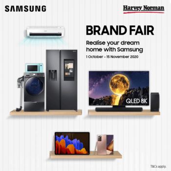 Samsung-Brand-Fair-Promotion-at-Harvey-Norman-350x350 15 Oct 2020 Onward: Samsung Brand Fair Promotion at Harvey Norman