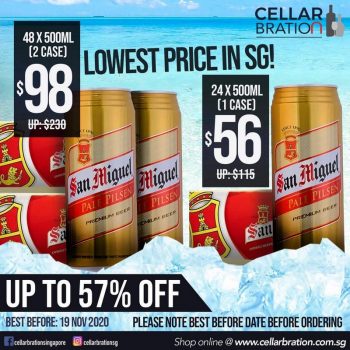 San-Miguel-Beer-Clearance-Sale-at-Cellarbration-350x350 23 Oct 2020 Onward: San Miguel Beer Clearance Sale  at Cellarbration