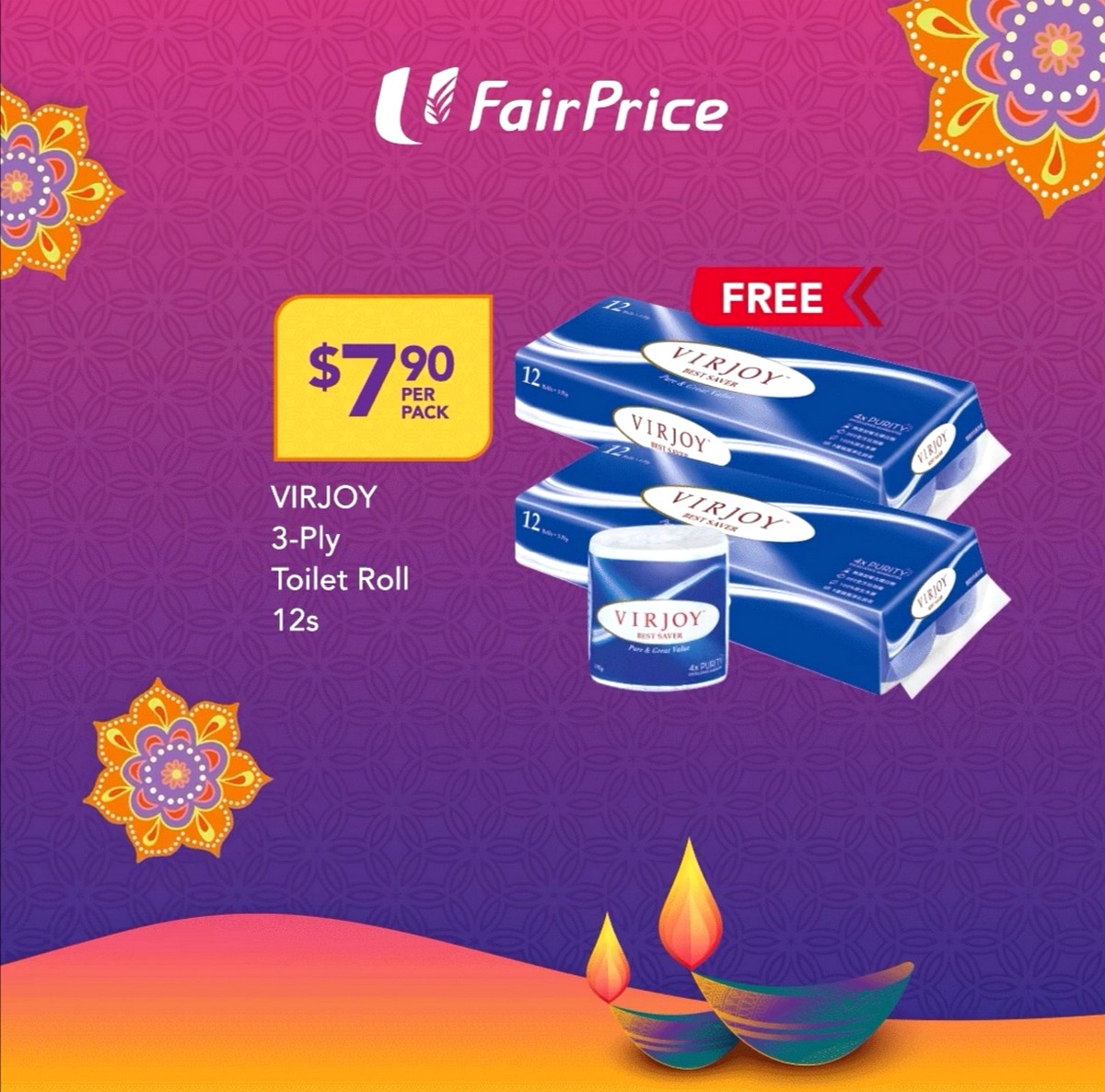 Screenshot_20201022_195720 22 Oct-18 Nov 2020: FairPrice Buy 1 Get 1 FREE to Light Up Your Deepavali Celebrations!