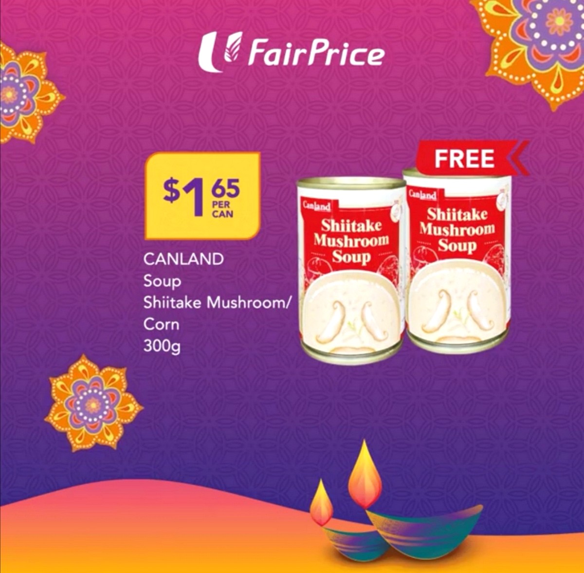 Screenshot_20201022_195808 22 Oct-18 Nov 2020: FairPrice Buy 1 Get 1 FREE to Light Up Your Deepavali Celebrations!