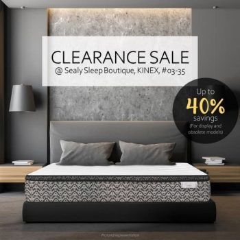 Sealy-Sleep-Boutique-Clearance-Sale-350x350 19-22 Oct 2020: Sealy Sleep Boutique  Clearance Sale