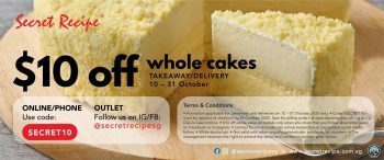 Secret-Recipe-10-off-Promo-350x146 Now till 31 Oct 2020: Secret Recipe  $10 off Promo