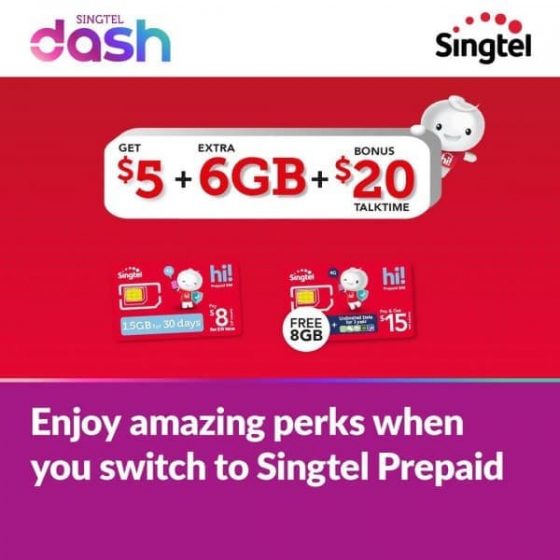 singtel s21 promotion