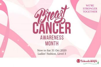 Takashimaya-Breast-Cancer-Awareness-Month-Promotion-350x233 19-31 Oct 2020: Takashimaya Breast Cancer Awareness Month Promotion