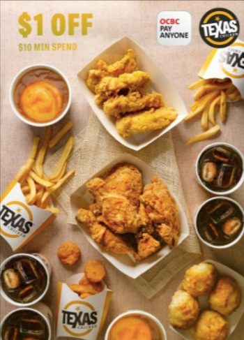Texas-Chicken-1-OFF-Promotion-with-OCBC-PayAnyone-350x487 23 Oct 2020 Onward: Texas Chicken $1 OFF Promotion with OCBC PayAnyone