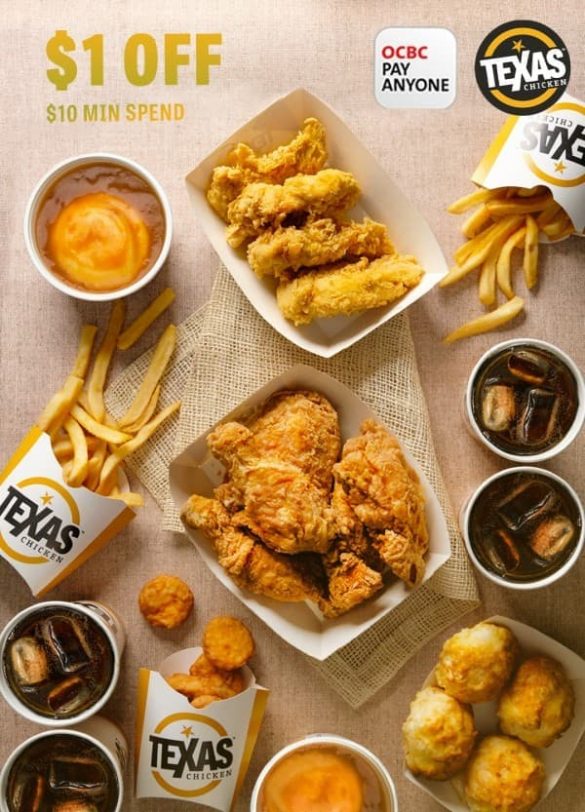 21 Oct 2020 Onward Texas Chicken 1 Promotion