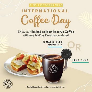The-Coffee-Bean-Tea-Leaf-International-Coffee-Day-Promo-350x350 Now till 4 Oct 2020: The Coffee Bean & Tea Leaf International Coffee Day Promo