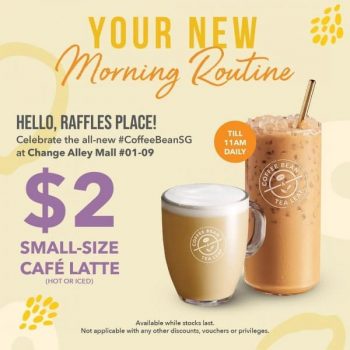 The-Coffee-Bean-Tea-Leaf-Opening-Promotion-at-Raffles-Place-350x350 2 Oct 2020 Onward: The Coffee Bean & Tea Leaf Opening Promotion at Raffles Place