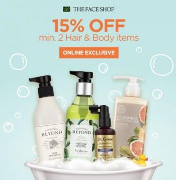 The-Face-Shop-Online-Hair-Body-Products-Sale-350x358 23-25 Oct 2020: The Face Shop Online Hair & Body Products Sale