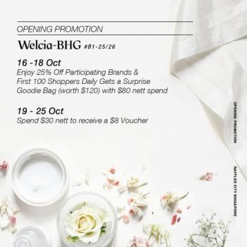 Welcia-BHG-Opening-Promotion-at-Raffles-City-Shopping-Centre-350x350 15-25 Oct 2020: Welcia-BHG Opening Promotion at Raffles City Shopping Centre
