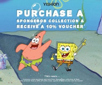 YISHION-Spongebob-Fashion-Collection-Promotion-at-Compass-One-350x291 21 Oct 2020 Onward: YISHION Spongebob Fashion Collection Promotion at Compass One