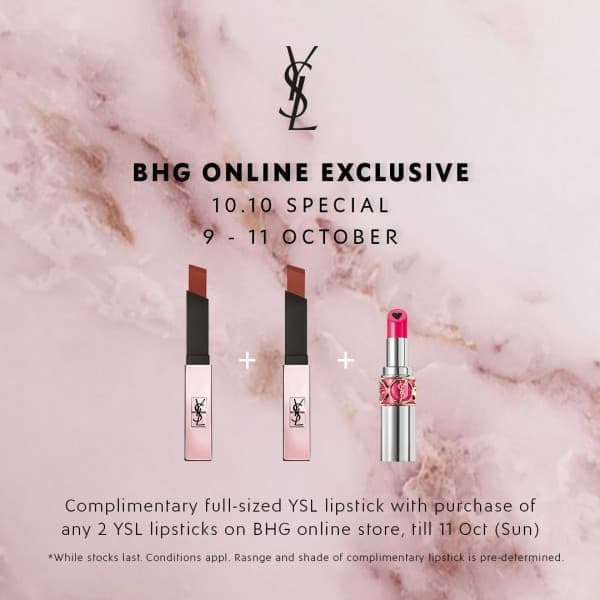 ysl beauty promo