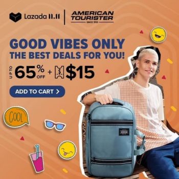 American-Tourister-2-hours-Storewide-Flash-Sale-on-Lazada-350x350 11 Nov 2020: American Tourister 2 hours Storewide Flash Sale on Lazada