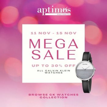 Aptimos-Mega-Sale-350x350 11-15 Nov 2020: Aptimos Calvin Klein Watch Mega Sale