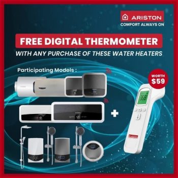 Ariston-FREE-Digital-Thermometer-Promotion-350x350 12 Nov 2020-31 Jan 2021: Ariston FREE Digital Thermometer Promotion