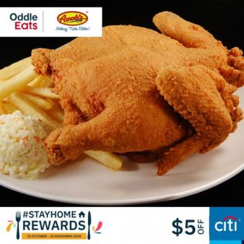 Arnolds-Fried-Chicken-5-OFF-Promo-Code-Promotion-with-Citi-350x350 15 Oct-30 Nov 2020: Arnold's Fried Chicken $5 OFF Promo Code Promotion with Citi