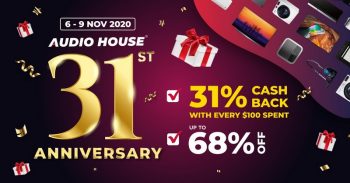 Audio-House-31st-Anniversary-Sale-350x183 6-9 Nov 2020: Audio House 31st Anniversary Sale